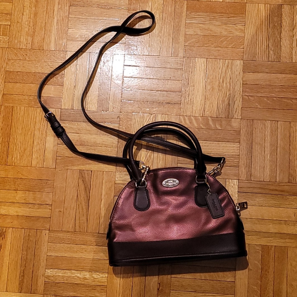Authentic Coach Purse with Removable Strap